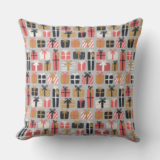 noël présente coussin (Recto)