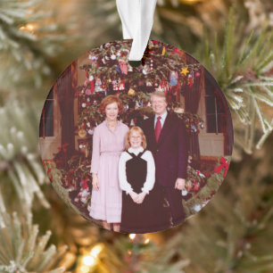 Noël Président James Jimmy Carter Maison Blanche