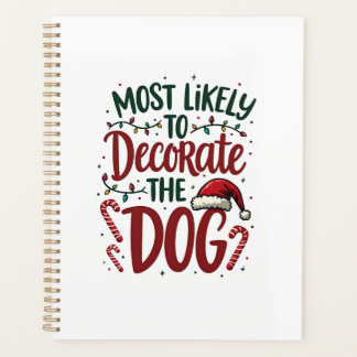 Noël Probablement Décorer Chien Xmas Famille Enfan
