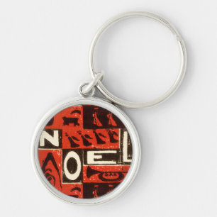 Noel Red Keychain