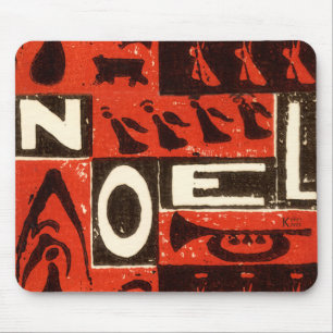 Noel Red Mouse Pad