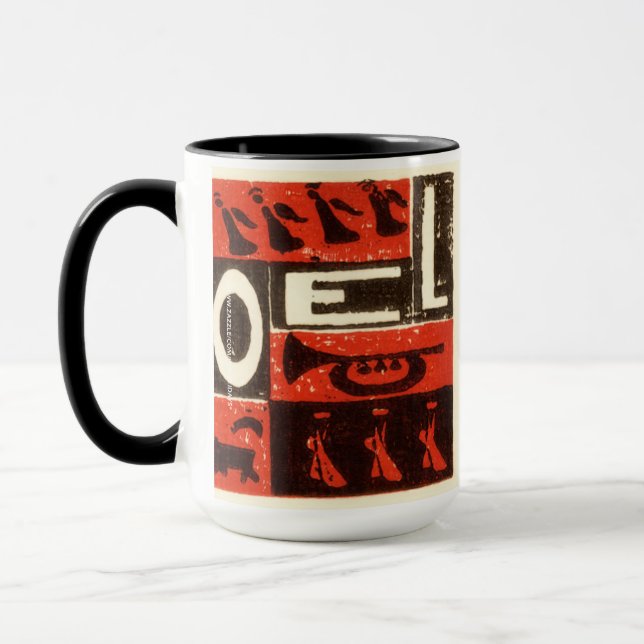 Noel Red Mug (Left)