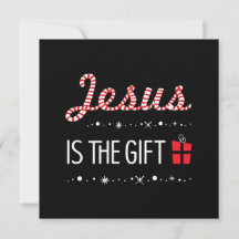Noël religieux Jésus est le cadeau Carte de Vacanc