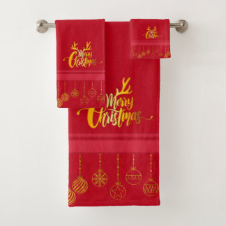Noël rouge et or de luxe