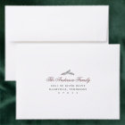 Noël rouge et vert Retour Enveloppes traitées