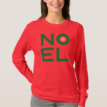 Noel Rouge et Vert tendance T-shirt moderne tendan