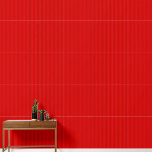Noël Rouge rayé Maison de vacances Mur Décor