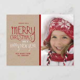 NOËL RUSTIQUE DE JEUX CARTE POSTALE PHOTO VACANC