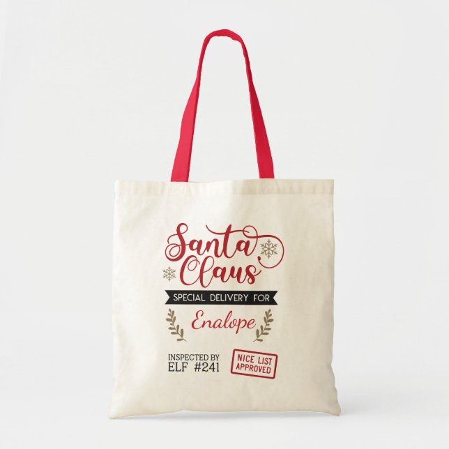 Noël Sac Santa  (Devant)