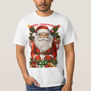 " 🎅 Noël Santa Claus T-shirt Vente Ho tendance