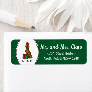 Noël Santa Hat Irlandais Setter Chien (rouge 1) mi