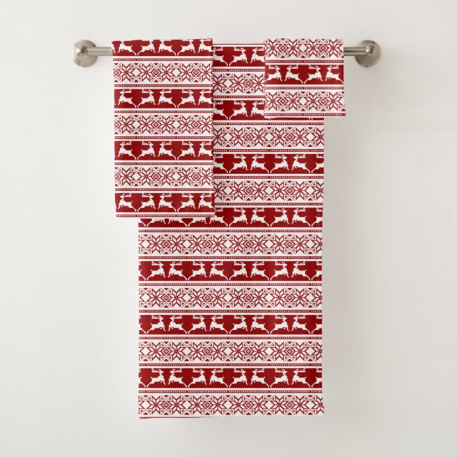 Noël scandinave renne (En situation)