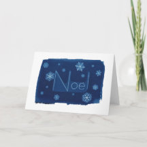 Noël Snowflake Cyanotype Blank