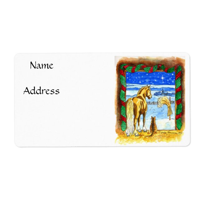 Noël stable (Devant)