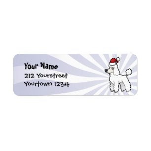 Noël standard/coupe de chiot caniche de