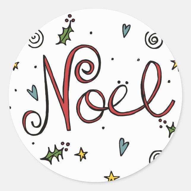 noel sticker (Front)