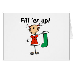 Noël Stocker Remplir 'er Up Tshirts et cadeaux