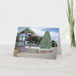 Noël sur carte de port