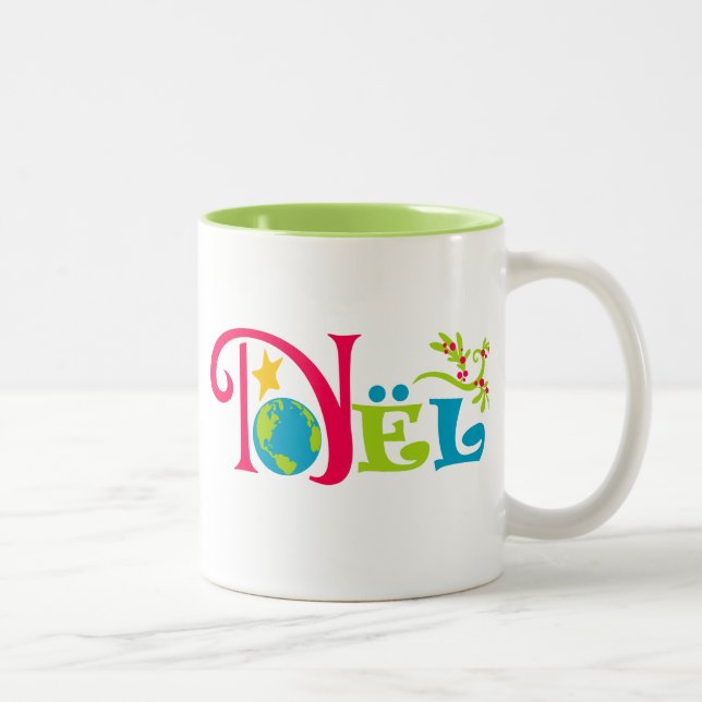Noël Two-Tone Coffee Mug (Right)
