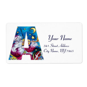 NOËL UNE LETTRE / MONOGRAMME PÈRE NOËL INSPIRÉ