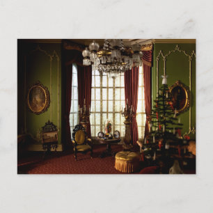 Noël victorien - Carte postale vierge