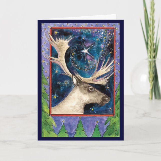 Noël Vintage, Cartes faciles à Customiser (Devant)