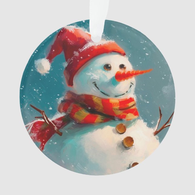 Noël Vintage du gentil Snowman (devant)