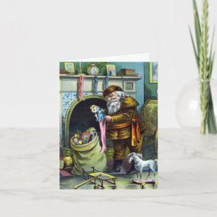 Noël Vintage, le Père Noël Toys Merci