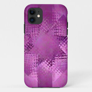 Noël violet demi-ton étoile iphone 5 coque