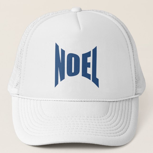 NOEL white trucker cap (Front)