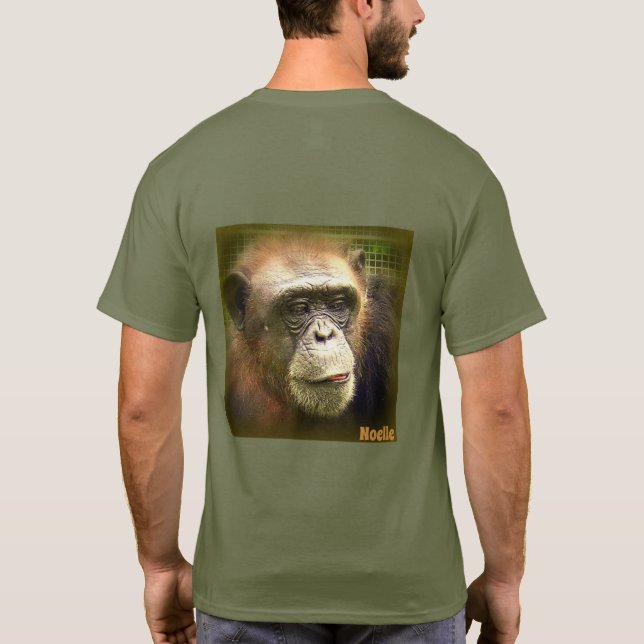 Noelle Chimp Rescue tshirt (Back)