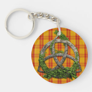 Noeud de trinité et tartan celtiques de MacMillan