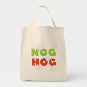 Nog Hog Tote Bag