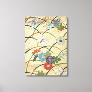 Noh Robe Canvas Print