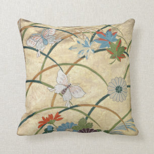 Noh Robe Throw Pillow