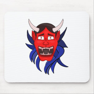 Noh Theatre Hannya Japanese Mouse Pad