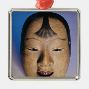 Noh theatre mask of a young boy called metal ornament