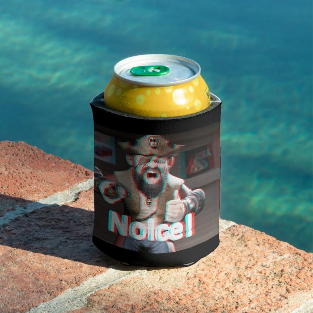 Noice! Badaz Beard 3D Can Cooler (In Situ Pool)