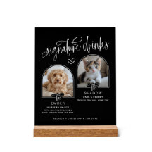 Noir 2 Photo Animaux Mariages Signature Boissons
