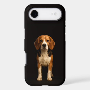 Noir 4 Luxe iPhone 17 Air, Beagle Gentil
