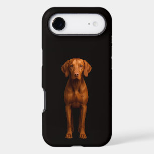 Noir 4 Luxe iPhone 17 Air, Chien Vizsla Agile