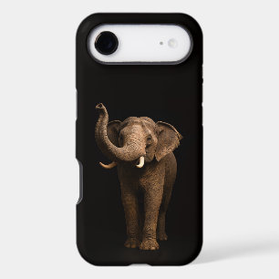 Noir 4 Luxe iPhone 17 Air, Éléphant Puissant