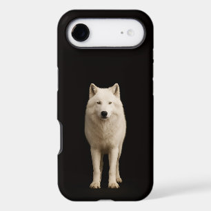 Noir 4 Luxe iPhone 17 Air, Loup Arctique Ivoire