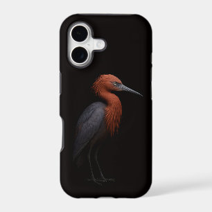 Noir 4 Luxe iPhone 17 Mate, Aigrette roussâtre