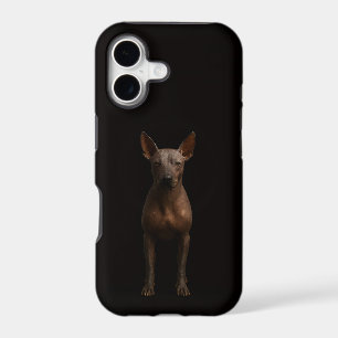 Noir 4 Luxe iPhone 17 Mate, Chien Pila d'Argentine