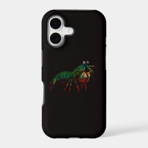 Noir 4 Luxe iPhone 17 Mate, Crevette Mantis