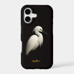 Noir 4 Luxe iPhone 17 Mate Élégant Aigrette neigeu