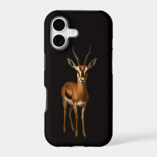 Noir 4 Luxe iPhone 17 Mate, Gazelle Élégante
