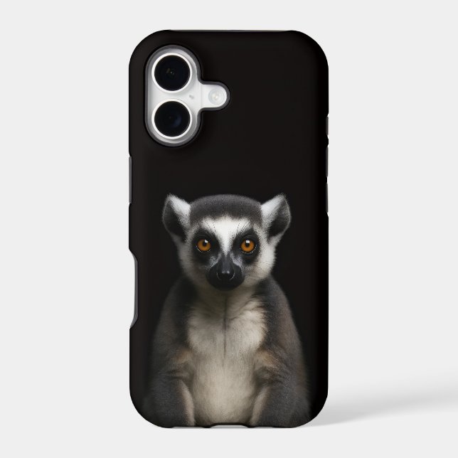 Noir 4 Luxe iPhone 17 Mate, Lémurien Doux (Verso)