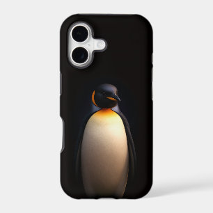 Noir 4 Luxe iPhone 17 Mate, Manchot Empereur